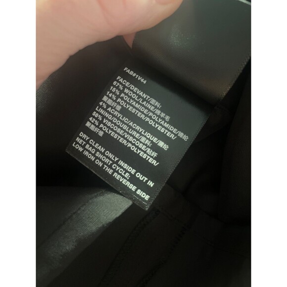 Lafayette 148 New York Women's Houndstooth Wool Tweed Mini Skirt size 8 NWT - Picture 12 of 12